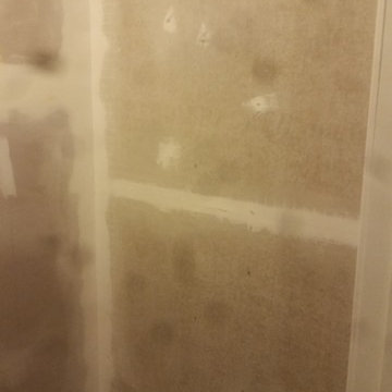 New 12 x 24 tiled floor , bathroom