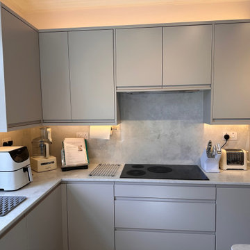 Contemporary Neutral Kitchen in Lanark
