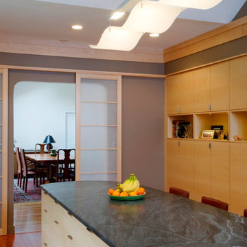 Billerica Asian Inspired Modern Kitchen