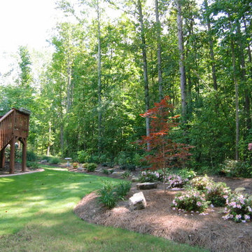 Woodland Border Dry Creek Bed