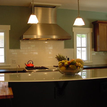 Custom home gourmet kitchen