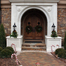 Precast entry