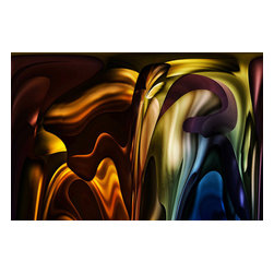 Franklin Arts - Modern Abstract Fine Art Canvas Print, Any Size, 60x40 - Prints And Posters