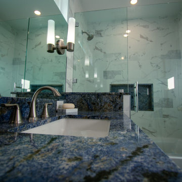 Belmont Blue Bahia Bathroom