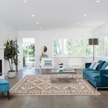 Aileen Area Rug in Cream & Green