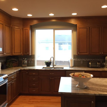 Fantasy Brown Kitchen in Bonney Lake