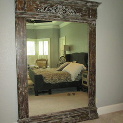 Eclectic Charm Custom Frame Floor Mirror - Floor Mirrors