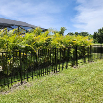 Aluminum Fence Installation – Fort Lauderdale, Florida