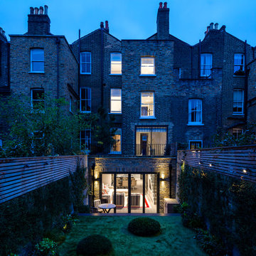 Rear Exterior at Dusk