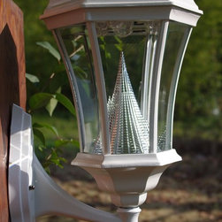 Solar Lamp Post Wall - Outdoor Wall Lights And Sconces