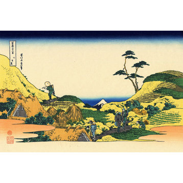 Shimomeguro by Katsushika Hokusai, art print
