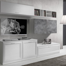 Wall Unit Composition JA-1053 | Made in Italy - $2,145.00 - Entertainment Centers And Tv Stands