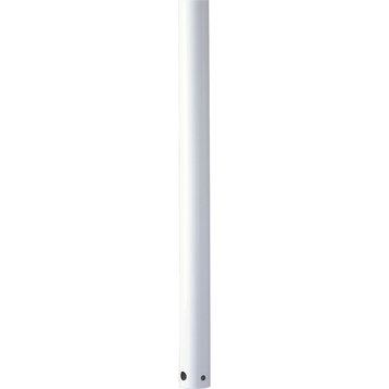 AirPro Collection 48" Ceiling Fan Downrod, White