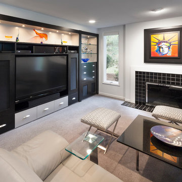 Contemporary Home in Bloomfield Hills