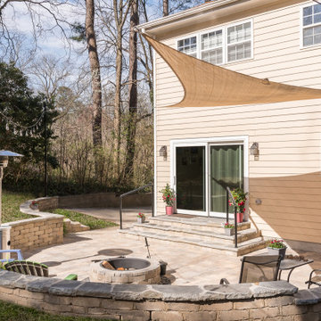 Stone Paver Patio - Atlanta