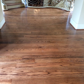 Hardwood floor refinishing Houston