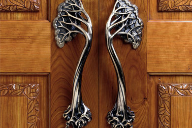 Entryway - craftsman entryway idea in Los Angeles