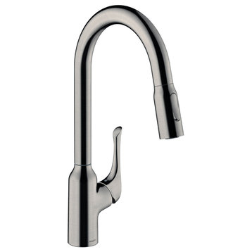 Hansgrohe 71843 Allegro N 1.75 GPM 1 Hole Pull Down Kitchen - Steel Optic