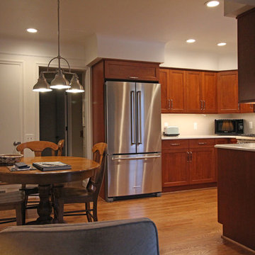 Clever Storage in a Compact Kitchen - Grosse Pointe Woods