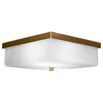 Toltec Lighting - Toltec Lighting 3029-NAB-533 Nouvelle - Two Light Flush Mount - Shade Included: Yes