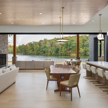 Custom Home: Modern Lakefront Home on Lake Anna with Unmatched Water Views