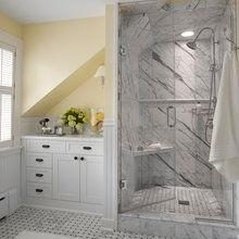 pool house upstairs bathroom