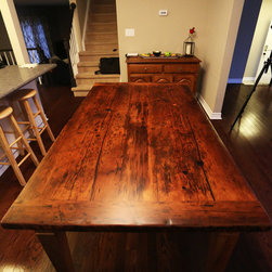 Reclaimed Wood Harvest Tables - Products