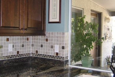 Elegant kitchen photo in Phoenix