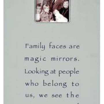 Family Faces Small Frame