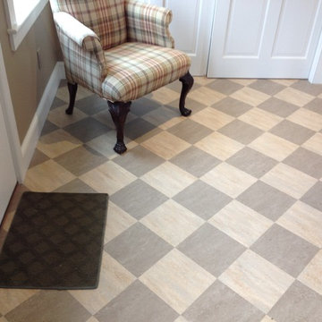 Custom Marmoleum Tiles