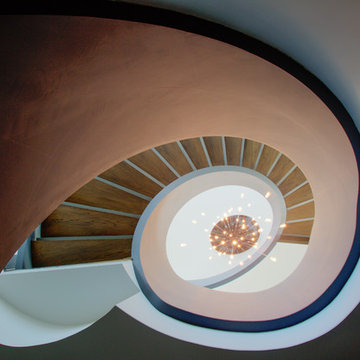 Modern Curved Stairs
