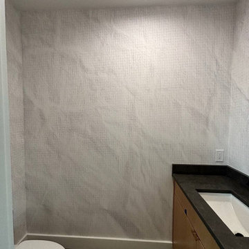 Wallpaper installation Powder room in Tolleson
