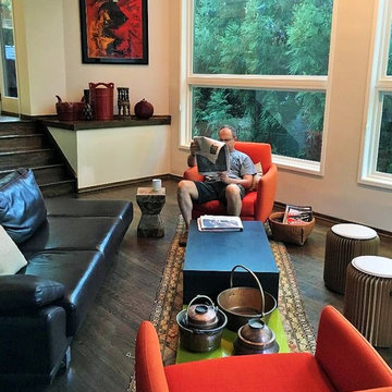 Living room - seating arrangement after