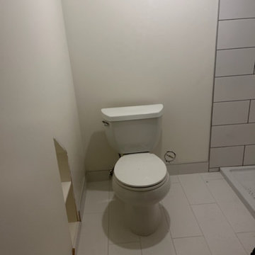 Basement Bathroom Install
