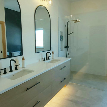 Commercial Space becomes Residential - Ensuite bath