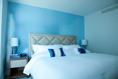 Trendy bedroom photo in Vancouver