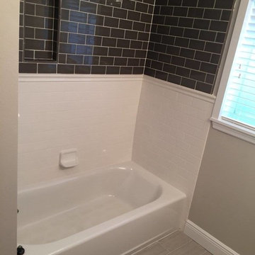 Dark + Dingy Dungeon to Bright + Beautiful Bath Retreat
