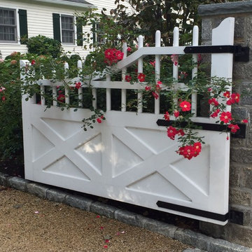 Custom Cedar Driveway Gate