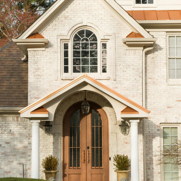 Copper Gable Portico