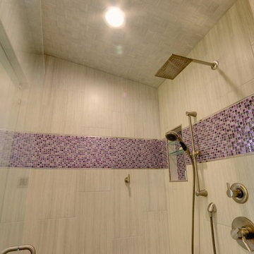 Downing Purple Bathroom