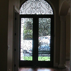 Forge Iron Designs Wrought Iron Doors - Front Doors