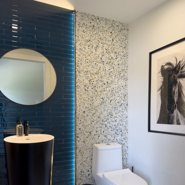 Lake House Powder Room - Durable Lakeside Retreat