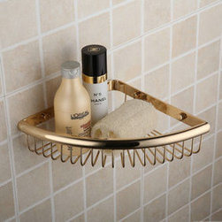 Ti-PVD Wall-mounted Soap Basket TGB1009 - Bathroom Accessories