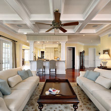 Yellow living room