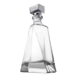 JoyJolt Atlas 22-oz. Crystal Modern Whiskey Decanter