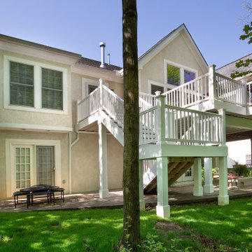 Walkout Basement Patio & Upper Level Deck