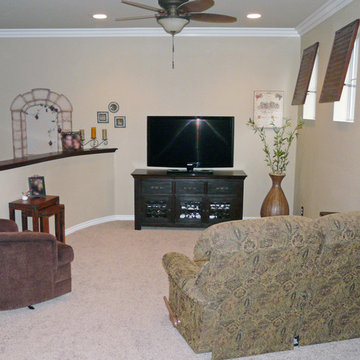 Bonus Room Addition (Open Loft) with Custom Handrail - Coto de Caza