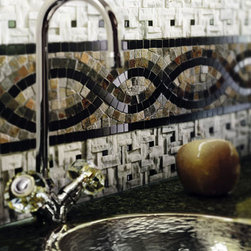 Crossville Backsplashes &ndash; Modern Mythology Natural Stone Mosaics - Tile