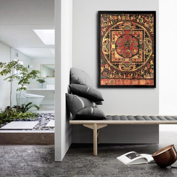 cuadros mandalas