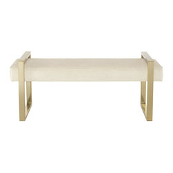 Bedroom Collection: Jet Set Bench by Bernhardt - Upholstered Benches